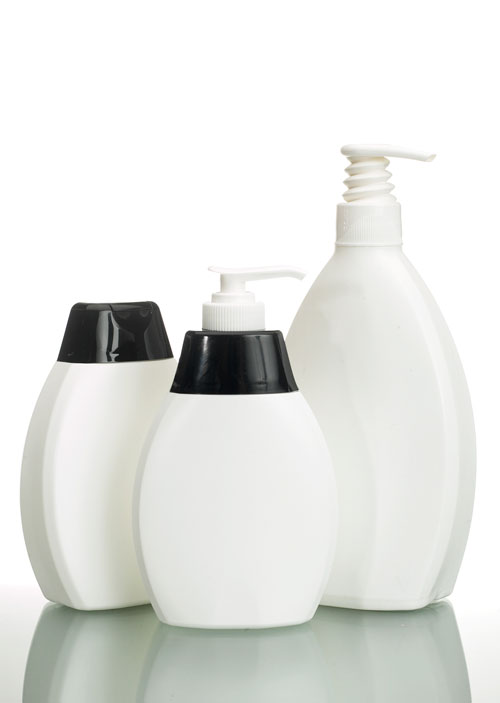 10OZ WHITE HSCR-R OVAL HDPE WITH 24-410 NECK FINISH