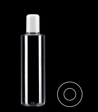 250ML TUBULAR ROUND PET WITH 24-415 NECK FINISH