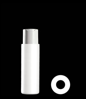 250ML TUBULAR ROUND HDPE WITH 24MM NECK