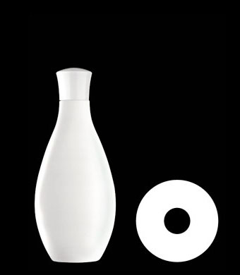 200ML VASE ROUND HDPE WITH 20-415 NECK FINISH