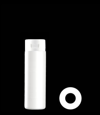 250ML TUBULAR ROUND HDPE WITH 22MM NECK