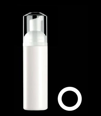 150ML TUBULAR FOAMER ROUND HDPE WITH 40MM NECK