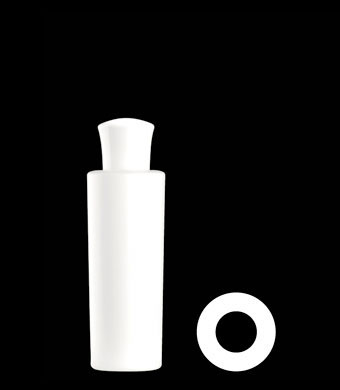 150ML TAPERED TUBULAR ROUND HDPE WITH 24-415 NECK FINISH