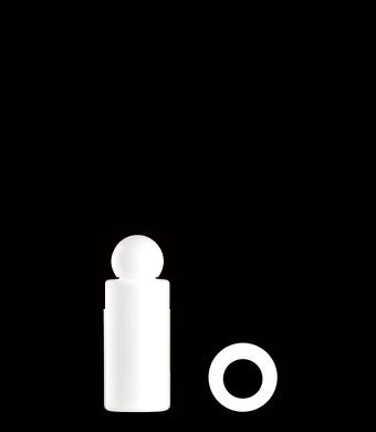 100ML MIDI TUBULAR ROUND HDPE WITH 24-410 NECK FINISH