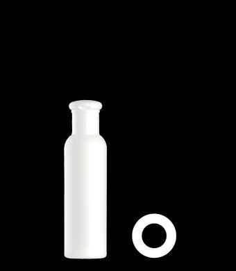 150ML TALL BOSTON ROUND HDPE WITH 24-415 NECK FINISH