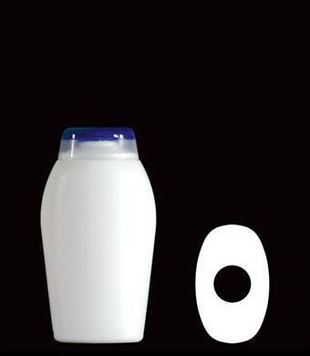 400ML ECHO OVAL HDPE