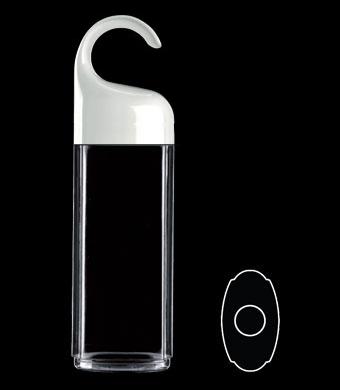 250ML HOOKED CAP SHOWER GEL OVAL PETG WITH 24-415 NECK FINISH