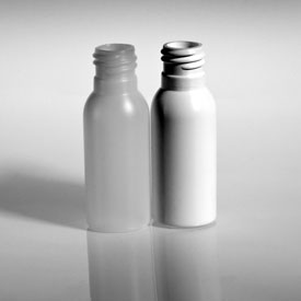 1OZ WHITE BULLET HDPE WITH 20-415 NECK FINISH