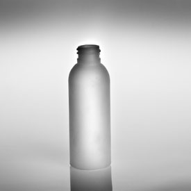 2OZ WHITE SOFT TOUCH BULLET HDPE WITH 20-410 NECK FINISH