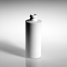 4OZ WHITE CYLINDER HDPE WITH 20-410 NECK FINISH