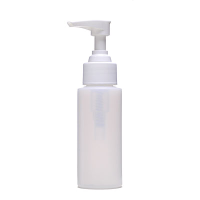 2OZ NATURAL CYLINDER ROUND PLASTIC BOTTLE - 24-410 NECK-detail image
