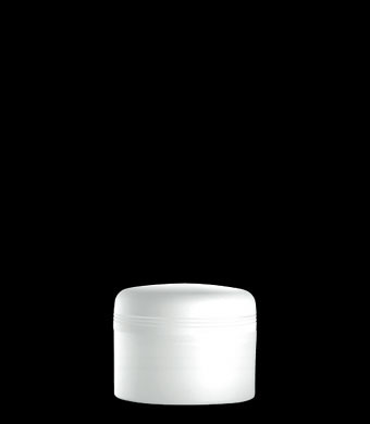 50ML FROSTED DOUBEL WALL ANGULAR ROUND PP