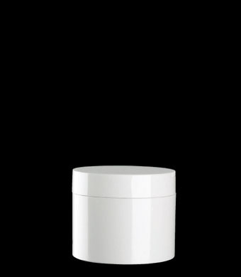 30ML WHITE CLASSICAL DOUBLE WALL SAN/PP ROUND SAN/PP PLASTIC JAR