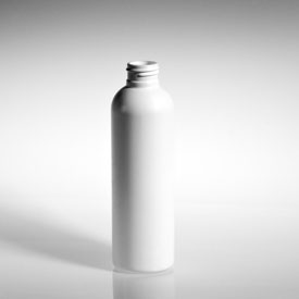 6OZ CLEAR BULLET HDPE WITH 24-410 NECK FINISH