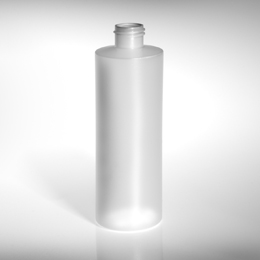 8OZ WHITE CYLINDER HDPE WITH 24-410 NECK FINISH