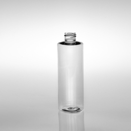 8OZ WHITE CYLINDER PET WITH 24-410 NECK FINISH