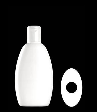 250ML APOLLO OVAL HDPE WITH 24-415 NECK FINISH