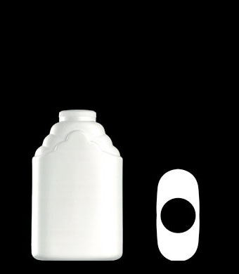 100GRAM STRATUS TALC OVAL HDPE
