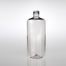12OZ CLEAR OVAL PET WITH 24-415 NECK FINISH
