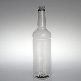 1LITER NATURAL LONGNECK ROUND PET WITH 28-400 NECK FINISH