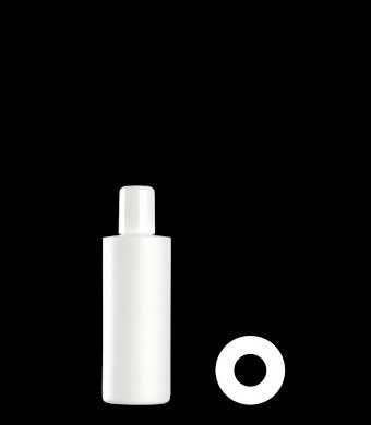 125ML TUBULAR ROUND HDPE WITH 20-415 NECK FINISH