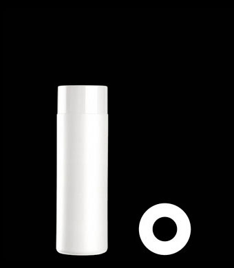 250ML TUBULAR ROUND HDPE WITH 24-415 NECK FINISH