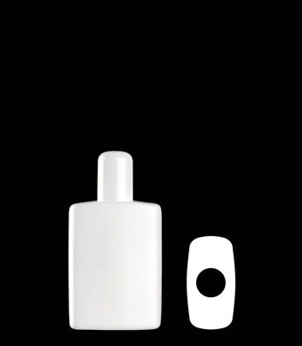 100ML RECTANGULAR HDPE WITH 20-415 NECK FINISH