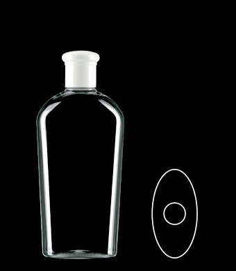 300ML CONTINENTAL OVAL PET WITH 24-415 NECK FINISH