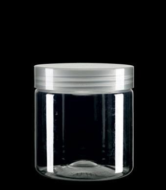 250ML BORA ROUND PET WITH 75MM NECK