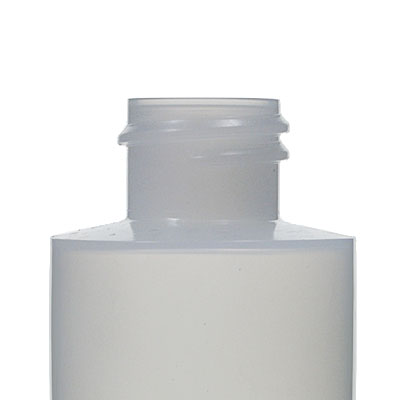 2OZ NATURAL CYLINDER ROUND LDPE PLASTIC BOTTLE -  20-410-detail image