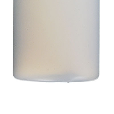 8OZ NATURAL HDPE CYLINDER ROUND PLASTIC BOTTLE - 24-410 NECK-detail image