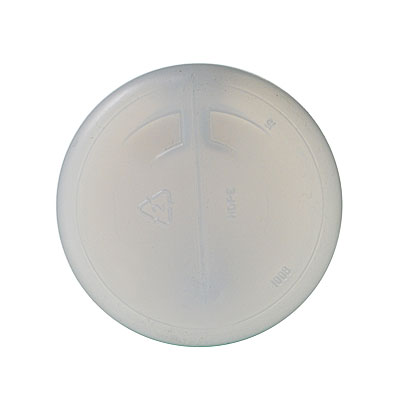 8OZ NATURAL HDPE CYLINDER ROUND PLASTIC BOTTLE - 24-410 NECK-detail image