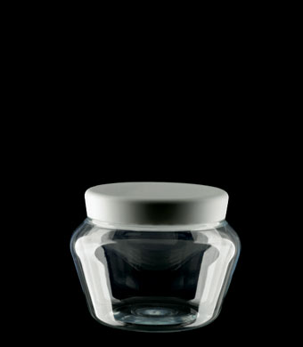 250ML REVERSE TAPERED ROUND PET