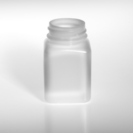 60CC NATURAL BLAKE SQUARE HDPE WITH 33-400 NECK FINISH