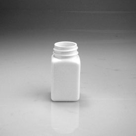 75CC NATURAL BLAKE SQUARE HDPE WITH 33-400 NECK FINISH
