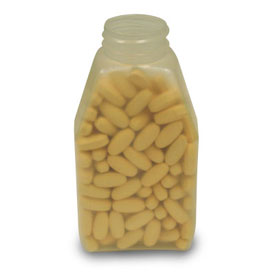 275CC NATURAL ANTACID OBLONG PP WITH 38-400 NECK FINISH