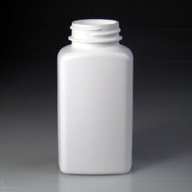 190CC NATURAL PACKER OBLONG HDPE WITH 38-400 NECK FINISH