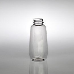 12OZ NATURAL SQUEEZE OVAL PET WITH 38MM NECK