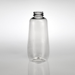 18OZ CLEAR PET SQUEEZE OVAL PET WITH 38-400 NECK FINISH