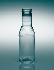 12OZ WHITE DECANTER ROUND PET WITH 38-400 NECK FINISH