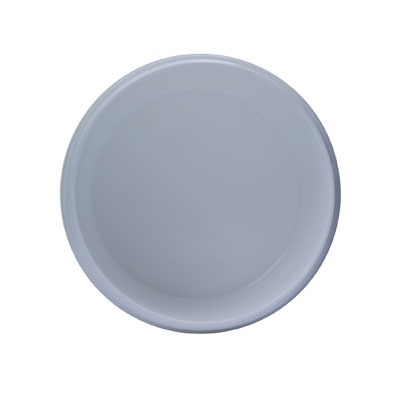 PLASTIC JAR: 8 OZ WHITE PS/PP ROUND BASE DOUBLE WALL ROUND 89-400-detail image