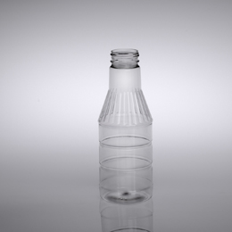 18OZ WHITE DECANTER ROUND PET WITH 38MM NECK