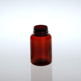 180CC WHITE PACKER ROUND PET WITH 38MM NECK
