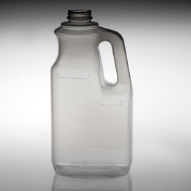 64OZ WHITE RECTANGULAR PP WITH 38-400 NECK FINISH