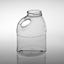 48OZ NATURAL ROUND PVC WITH 43-400 NECK FINISH