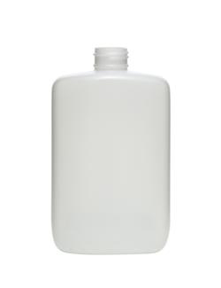 4OZ NATURAL STRAIGHT-SIDED OVAL HDPE WITH 20-410 NECK FINISH