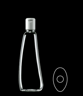 250ML CITALI OVAL PETG WITH 24-415 NECK FINISH