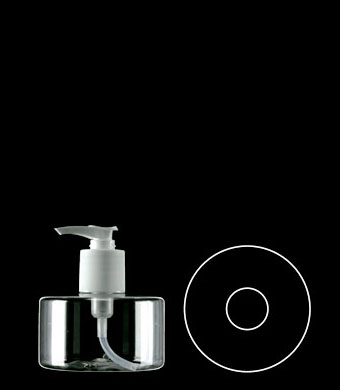 250ML INKWELL OVAL PET WITH 28-415 NECK FINISH