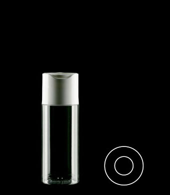 175ML TUBULAR ROUND WITH 24MM NECK