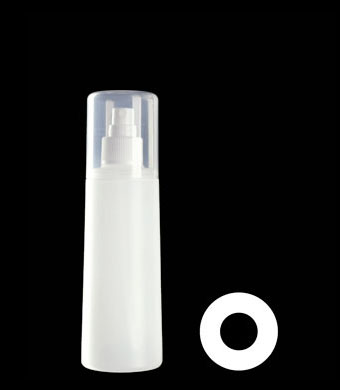 200ML FLARED TUBULAR ROUND HDPE WITH 24MM NECK